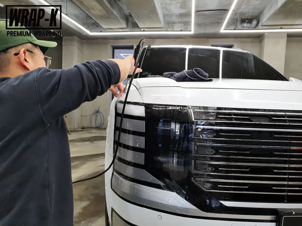 Hyundai Palisade PPF施工事例|費用目安と仕上がり 施工写真 2-3