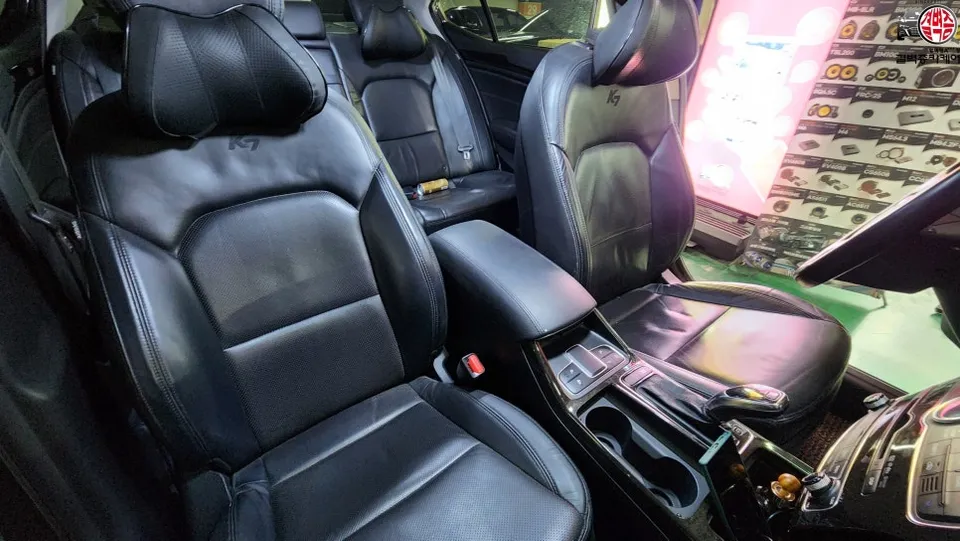 Kia K7 interior customization installation result