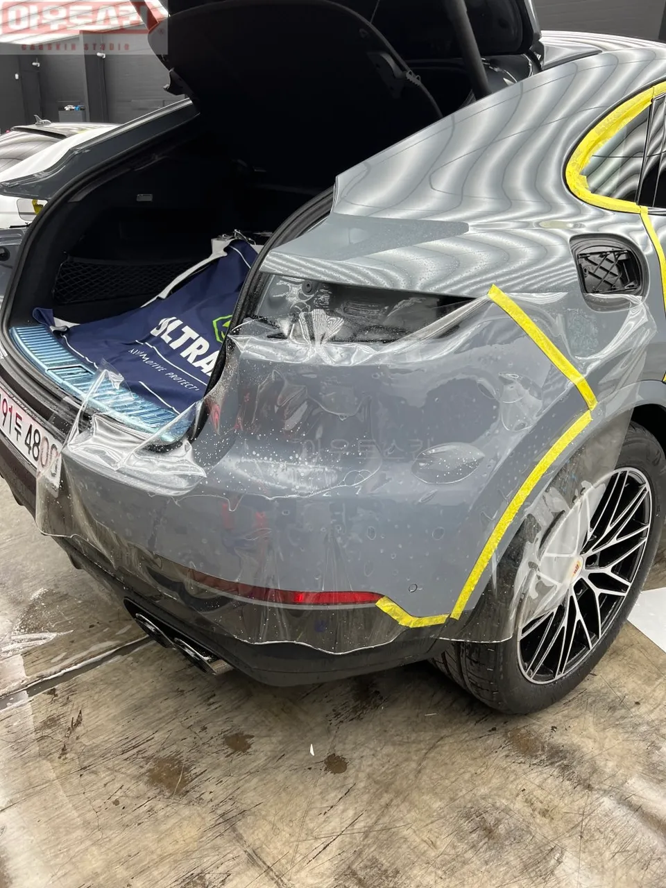 Porsche Cayenne Coupe PPF施工事例|費用目安・仕上がり 施工写真 2-1