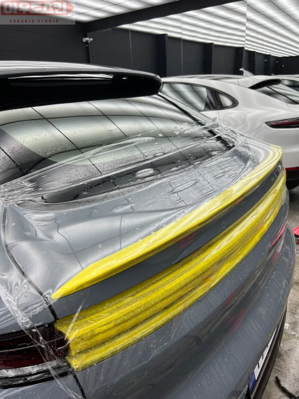 Porsche Cayenne Coupe PPF施工事例|費用目安・仕上がり 施工写真 1-2