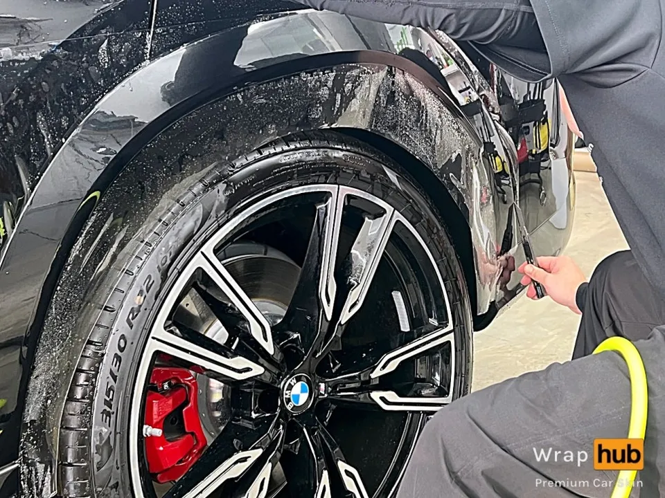 BMW X6のPPF施工事例|費用目安と仕上がり 施工写真 4-1