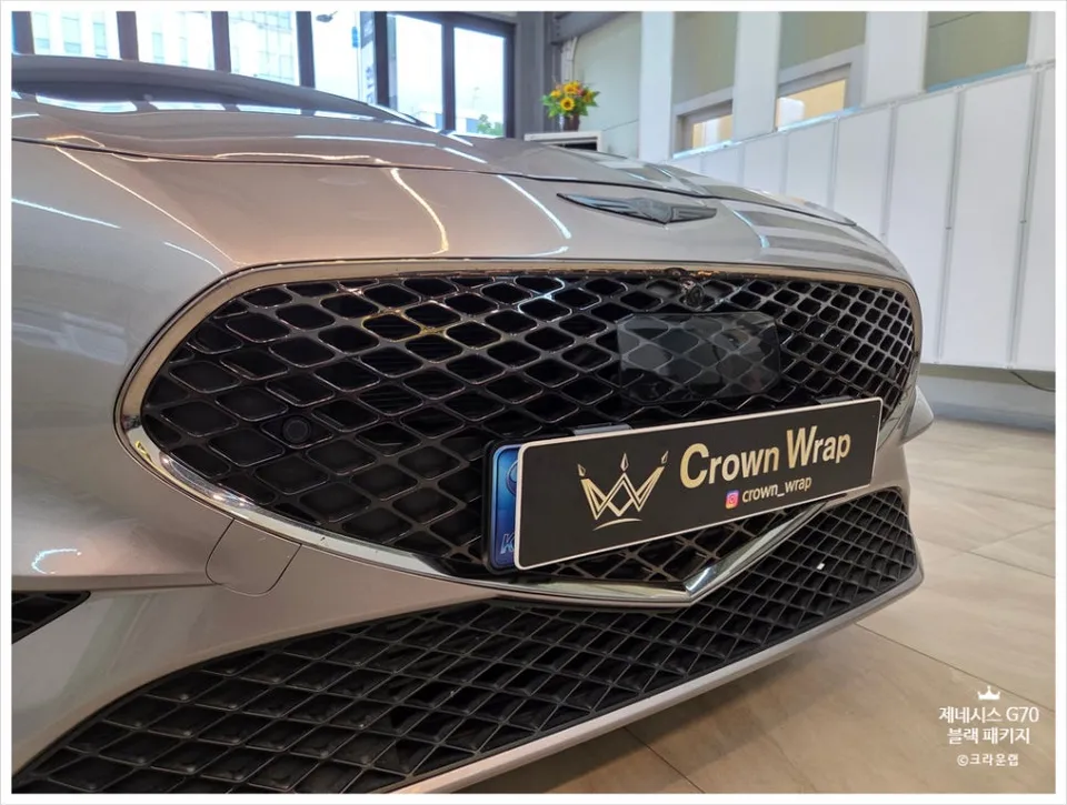 Genesis G70 PPF施工事例|費用目安と仕上がり 施工写真 1-2