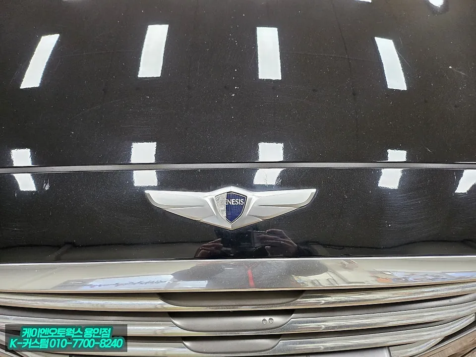 Genesis DH android head unit - Genesis DH G80 Emblem Upgrade Review photo 3