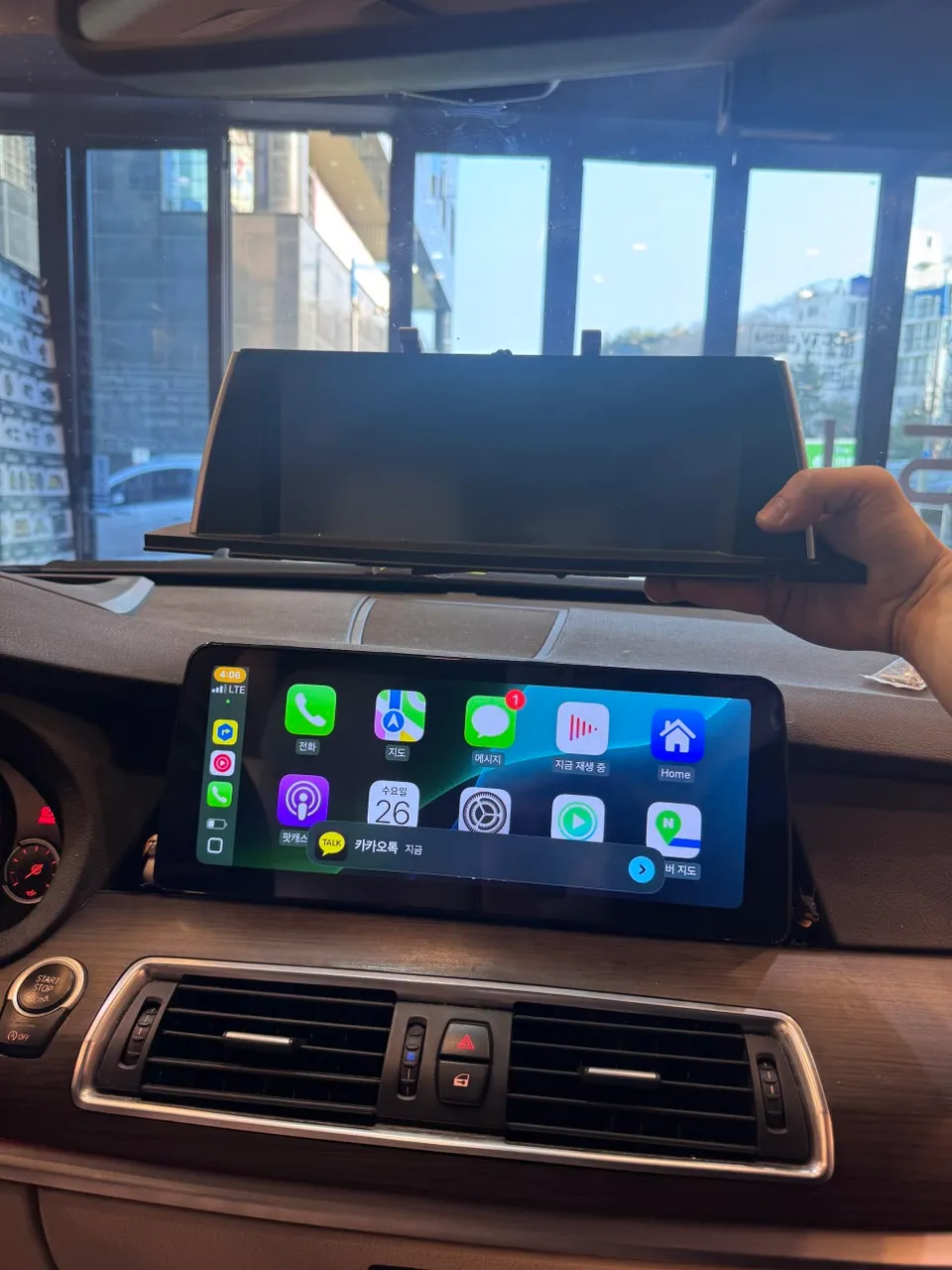 BMW 5GT F07 android system - BMW 5GT Android Head Unit Install — 12.3" Display Upgrade photo 5