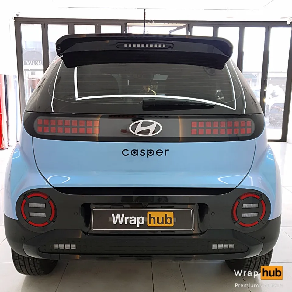 Hyundai Casperのカーラッピング事例|費用目安・仕上がり 施工写真 2-2