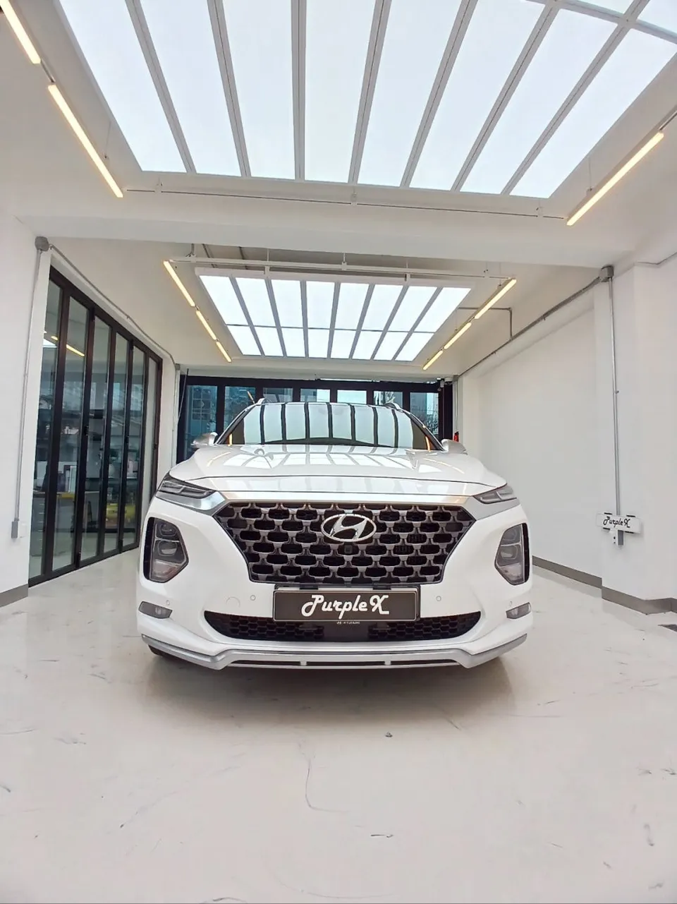 Hyundai Santa Fe TMのPPF施工事例|費用目安・仕上がり 施工写真 1-1