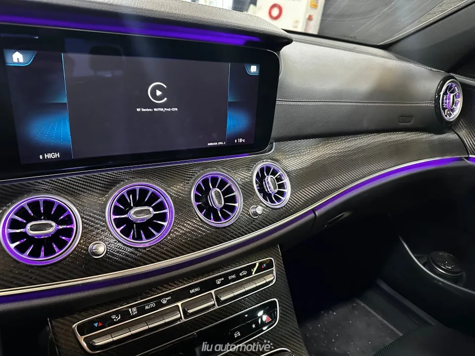 Mercedes-Benz E-Class vinyl wrap - Mercedes-Benz E-Class Vinyl Wrap Review — Interior Trim Upgrade photo 4