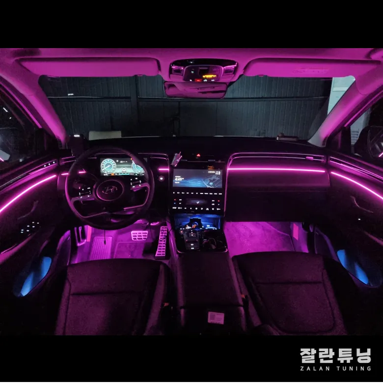 Hyundai Tucson NX4 ambient lighting - Hyundai Tucson NX4 Ambient Lighting Review: Cost & Results photo 4