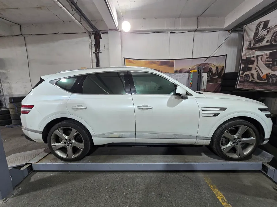 Genesis GV80 wheel repair installation result