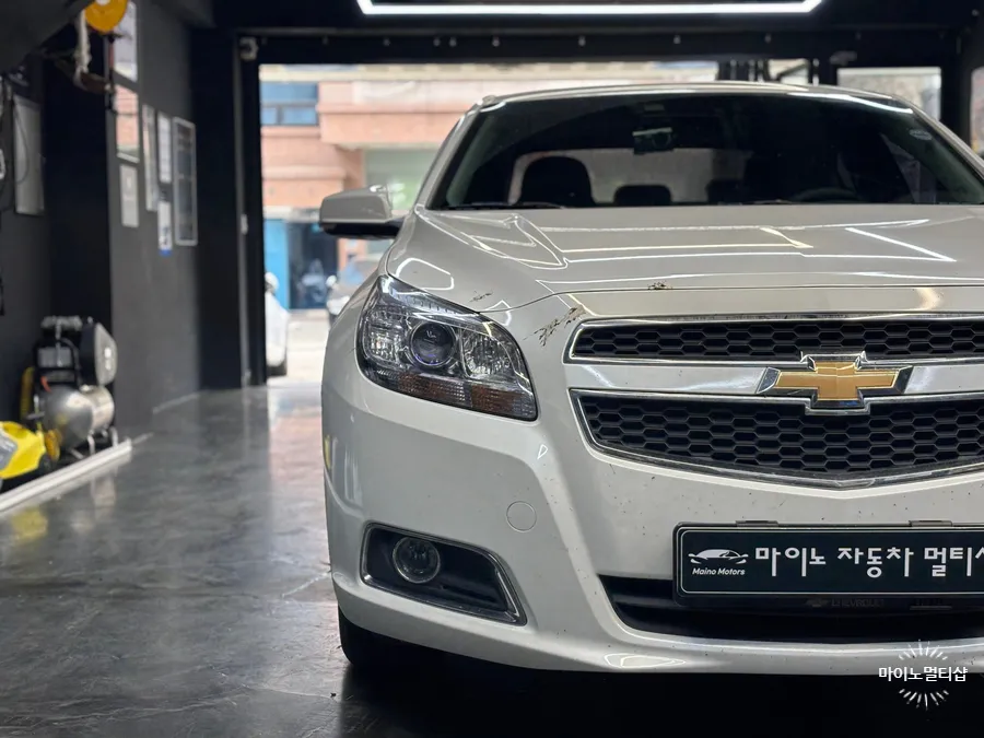 Chevrolet Malibu soundproofing installation result