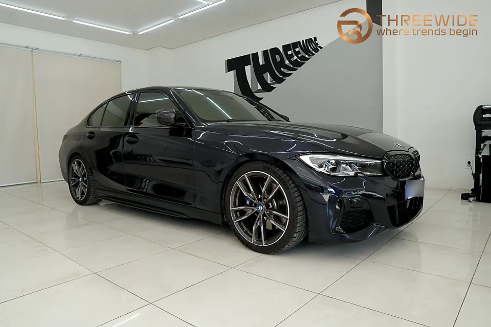 BMW 3 Series G20 カーラッピング事例|費用目安・仕上がり 施工写真 4-2