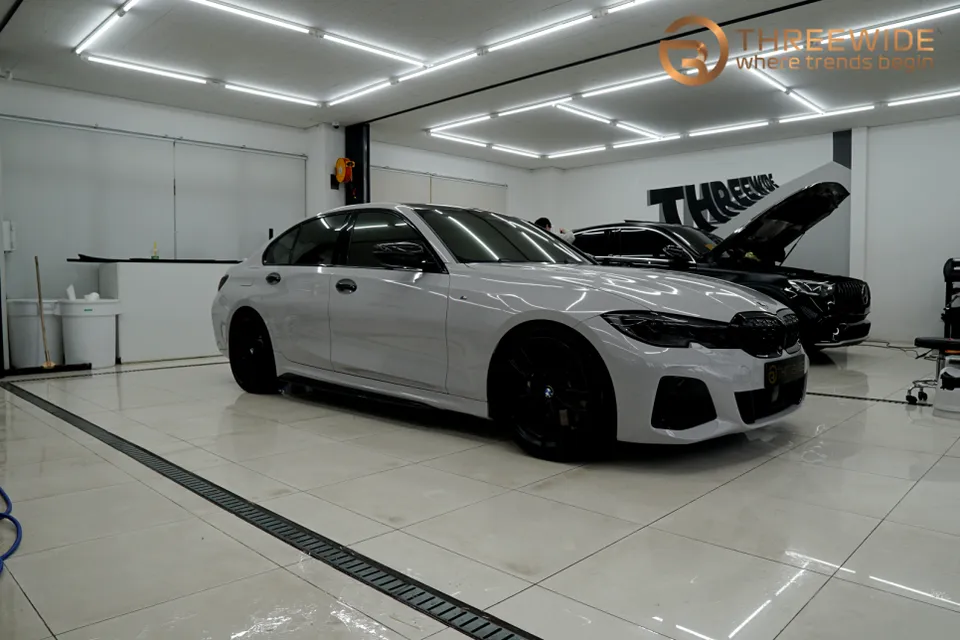 BMW 3 Series G20 カーラッピング事例|費用目安・仕上がり 施工写真 1-3