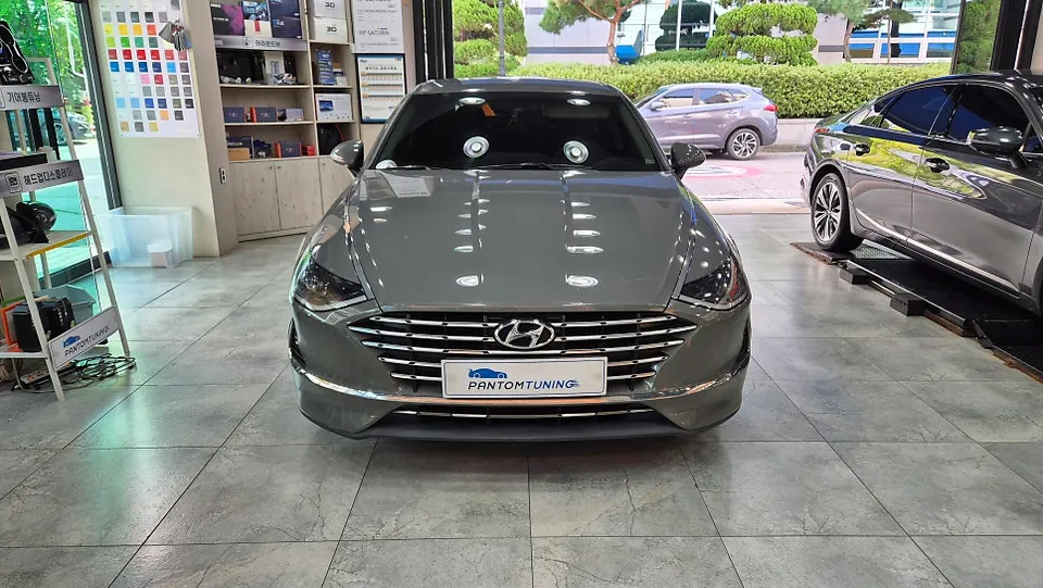 Hyundai Sonata DN8 oem options installation result