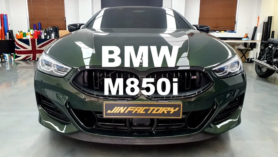 BMW 8 Seriesのカーラッピング事例｜クローム除去で印象激変 写真