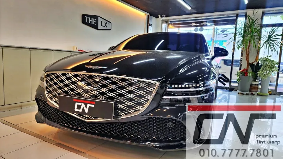 Genesis G80 dash cam installation result