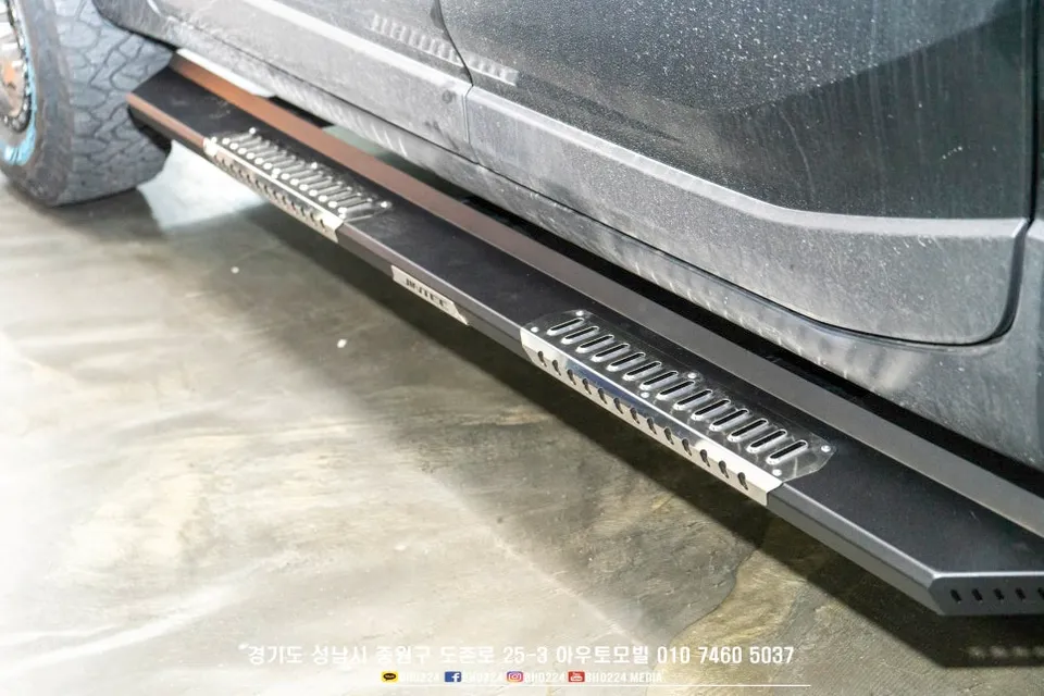 Kia Tasman body kit - Kia Tasman Side Steps Review: Enhanced Entry & Exit photo 4
