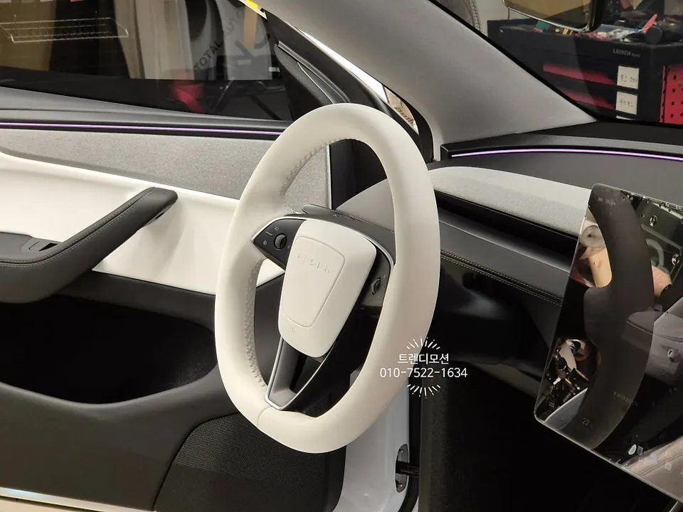 Tesla Model Y steering wheel - Tesla Model Y Steering Wheel Customization Review photo 3