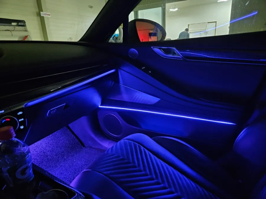 Genesis G80 RG3 ambient lighting review