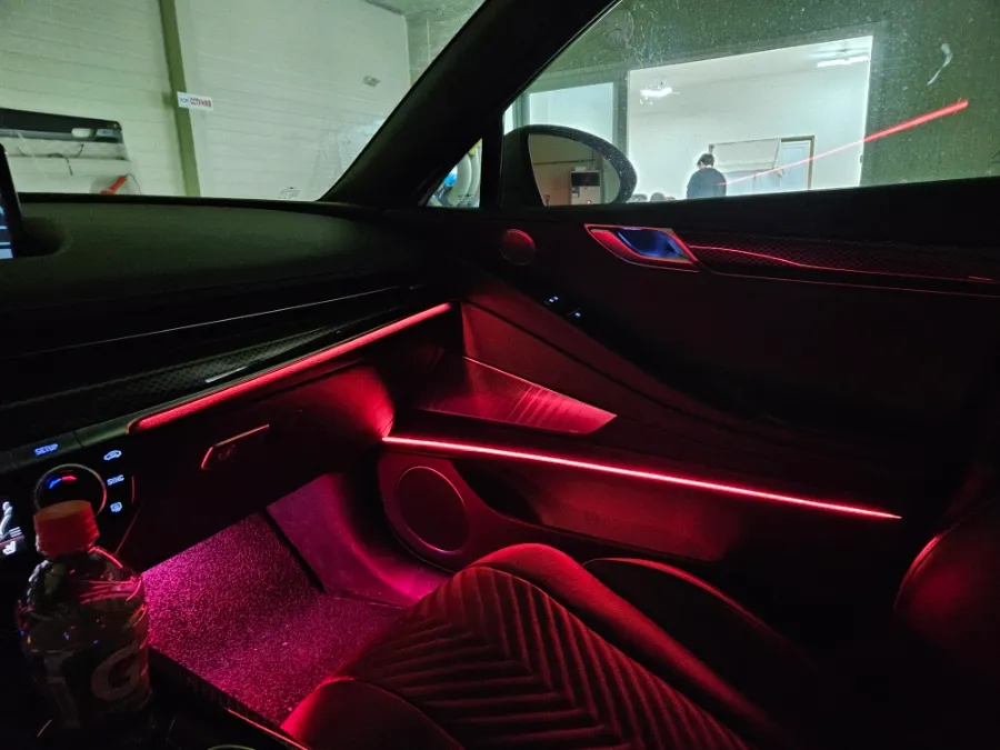 Genesis G80 RG3 ambient lighting - Genesis G80 Ambient Lighting Review — Enhanced Interior Mood photo 3