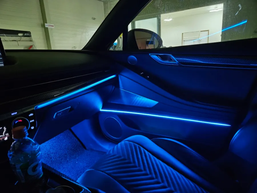 Genesis G80 RG3 ambient lighting - Genesis G80 Ambient Lighting Review — Enhanced Interior Mood photo 4