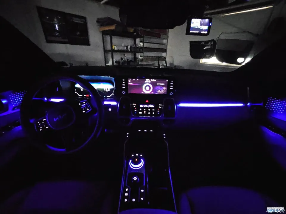 Kia Sorento MQ4 ambient lighting - Kia Sorento MQ4 Ambient Lighting Review — Cost & Results photo 4