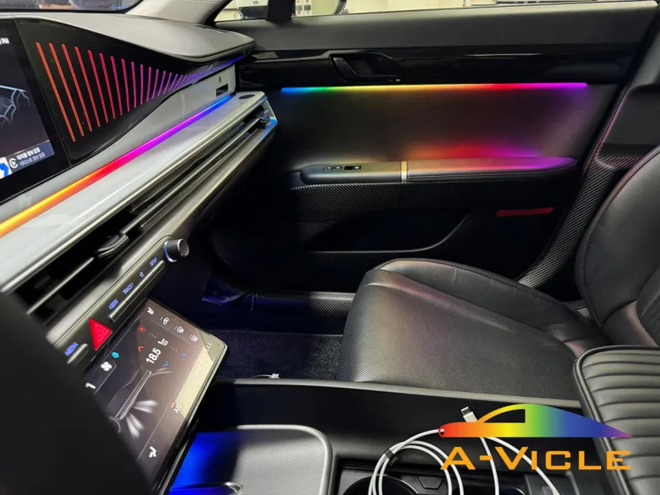 Hyundai Grandeur GN7 ambient lighting installation result
