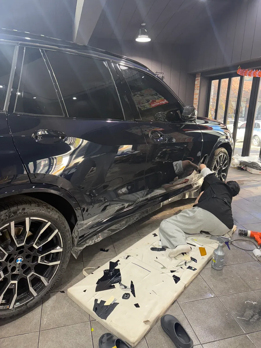 BMW X5 PPF施工事例｜韓国での実例と費用目安 施工写真 1-2