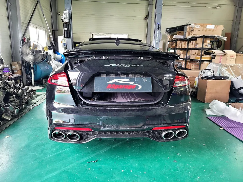 Kia Stinger body kit - Kia Stinger Body Kit & Aero Parts Review — GT Spoiler Upgrade photo 6