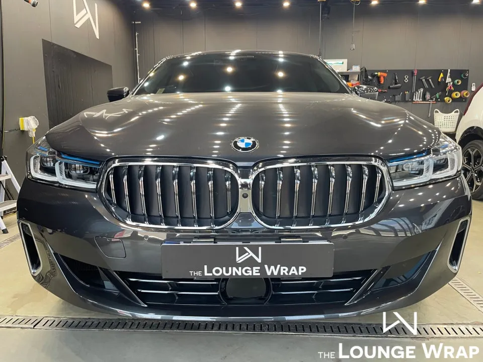BMW 6 Series GTのPPF施工事例|クロームメッキ保護 施工写真 2-1