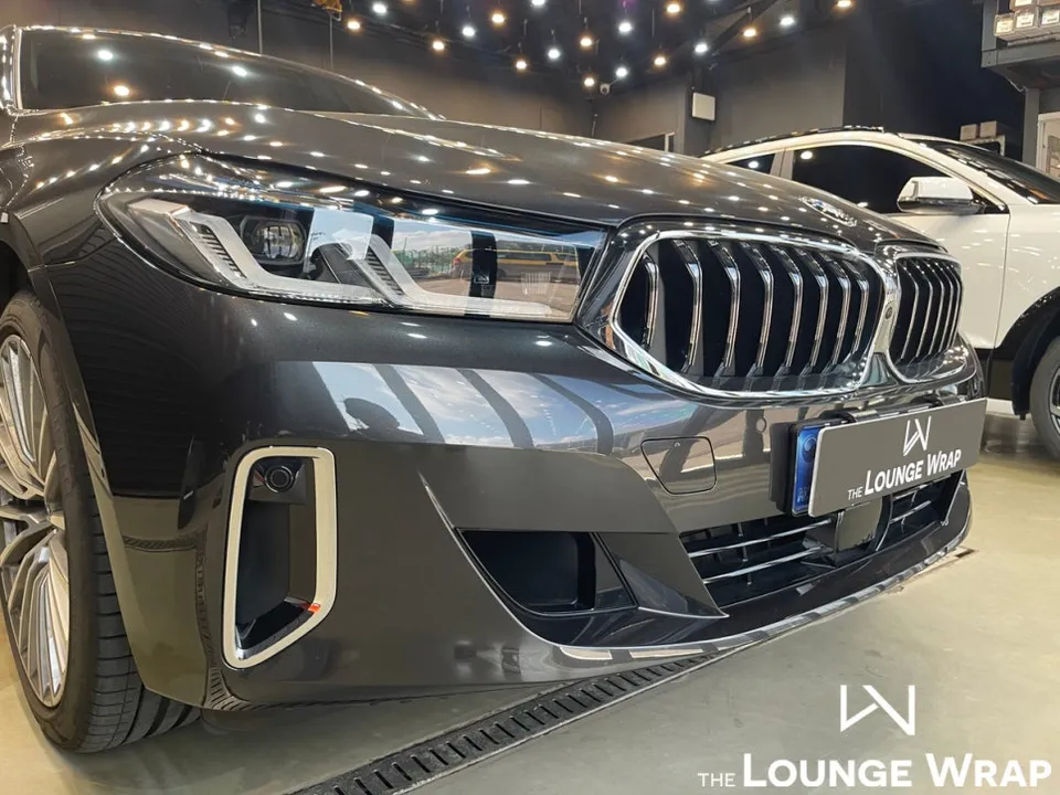 BMW 6 Series GTのPPF施工事例|クロームメッキ保護 施工写真 3-2