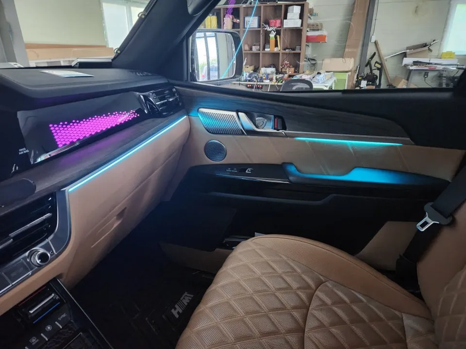 Kia Mohave The Master ambient lighting - Kia Mohave The Master Ambient Lighting Review — Cost & Results photo 3