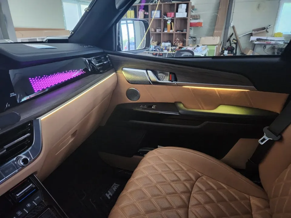 Kia Mohave The Master ambient lighting - Kia Mohave The Master Ambient Lighting Review — Cost & Results photo 4