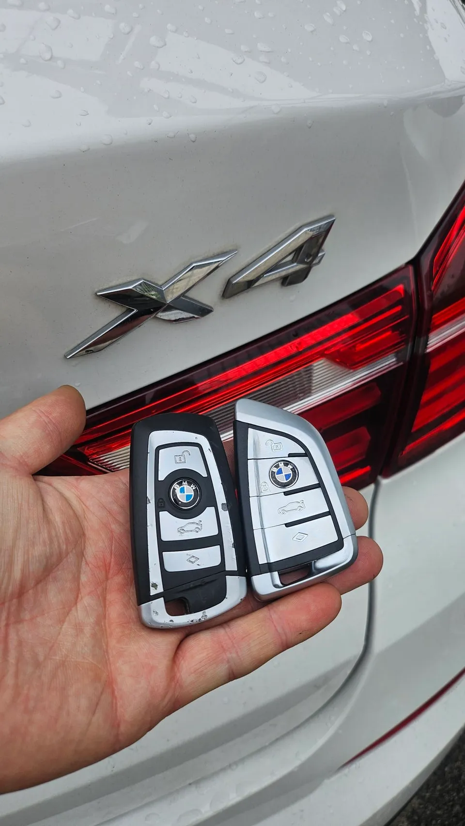 BMW X4 oem options installation result