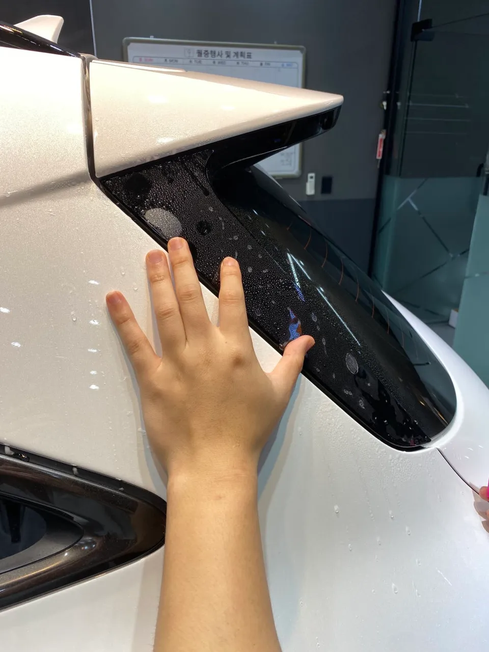Kia Sorento MQ4 PPF施工事例｜費用目安と仕上がり 施工写真 3-1