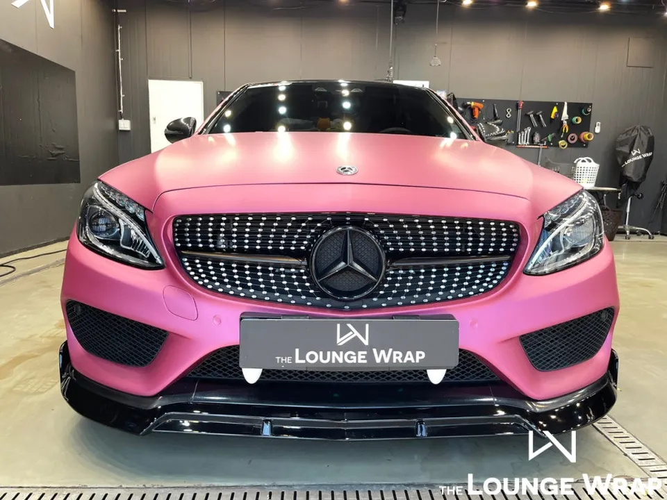 Mercedes-Benz CクラスのPPF施工事例｜費用目安・仕上がり 施工写真 1-2