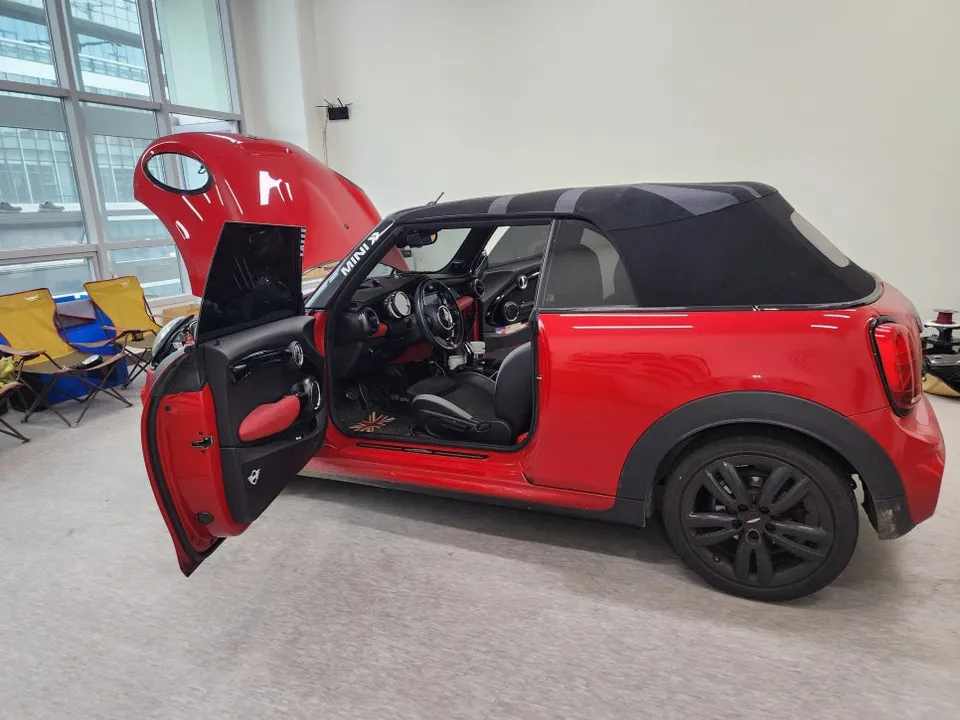 MINI MINI Cooper lighting upgrade installation result