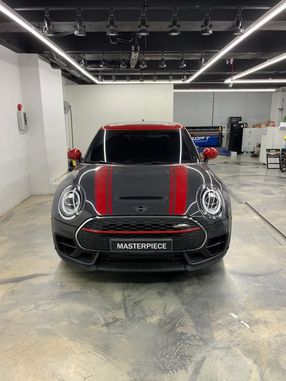 MINI ClubmanのPPF施工事例 施工写真 2-1