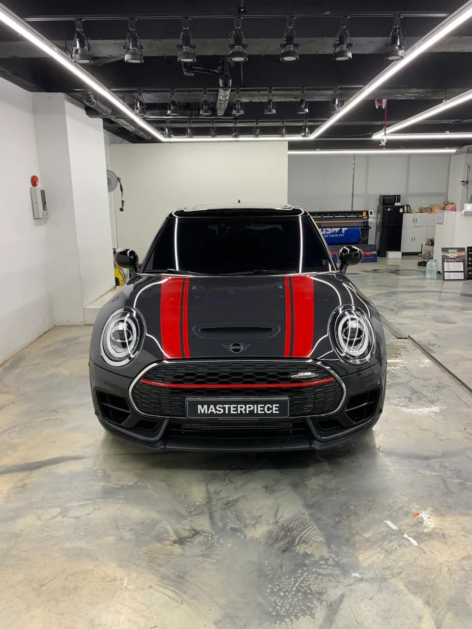 MINI ClubmanのPPF施工事例 施工写真 3-1