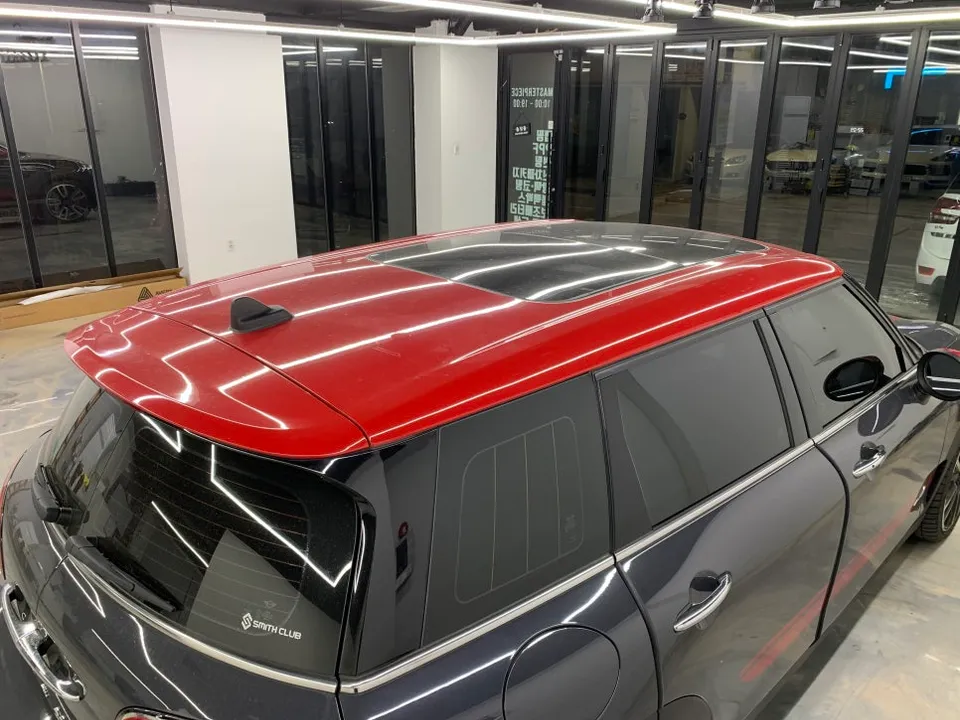 MINI ClubmanのPPF施工事例 施工写真 4-2