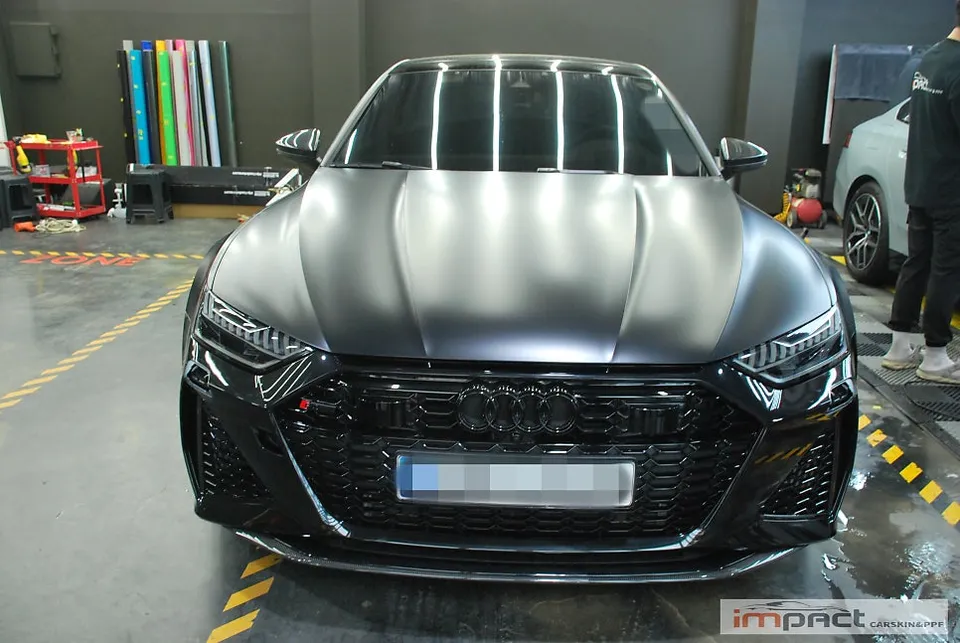 Audi RS7の無光PPF施工事例|費用目安と仕上がり 施工写真 2-1