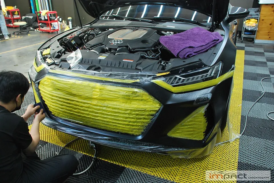 Audi RS7の無光PPF施工事例|費用目安と仕上がり 施工写真 3-2