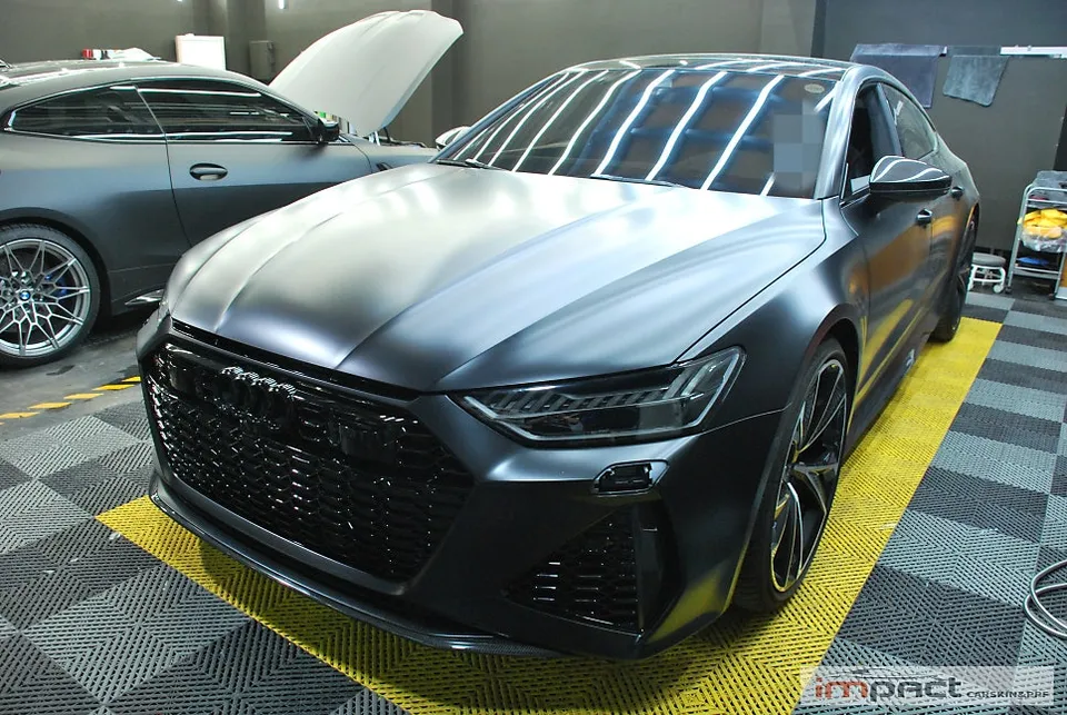 Audi RS7の無光PPF施工事例|費用目安と仕上がり 施工写真 1-3