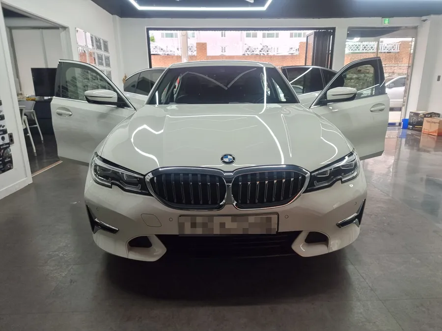 BMW 3 Series G20 dash cam installation result