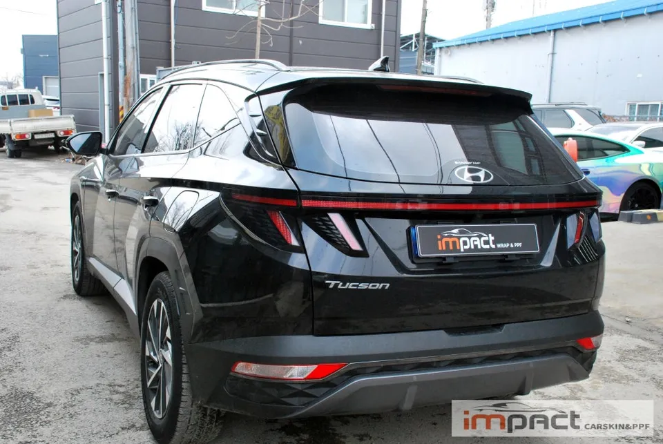 Hyundai Tucson NX4のカーラッピング事例｜費用目安・仕上がり 施工写真 3-2