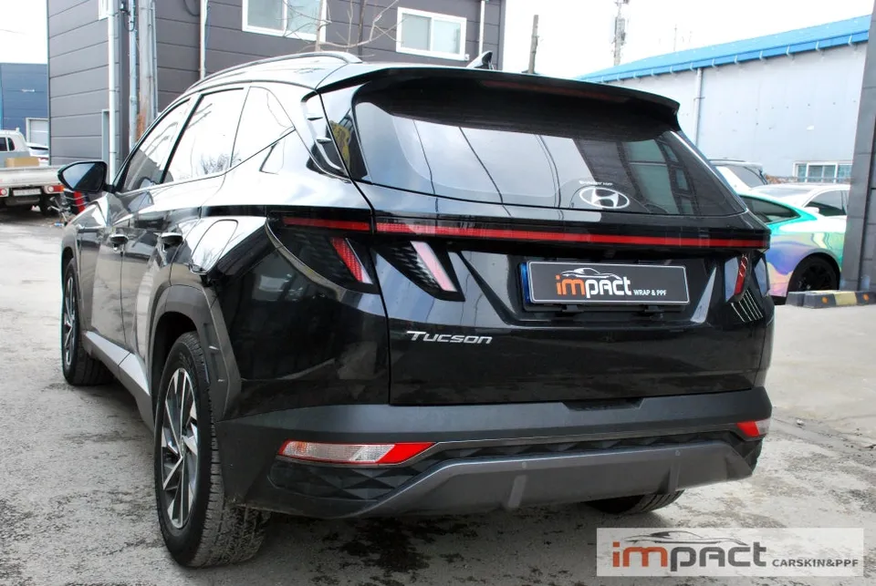 Hyundai Tucson NX4のカーラッピング事例｜費用目安・仕上がり 施工写真 1-3