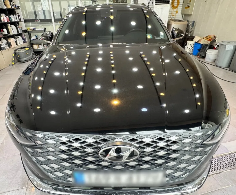 Hyundai Azera paint correction installation result