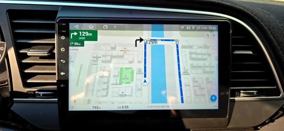 Hyundai Elantra ADのAndroid Auto・CarPlay取付事例 施工写真 4-2