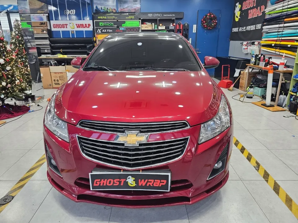 Chevrolet Cruzeのホイールラッピング事例|費用目安・仕上がり 施工写真 2-1