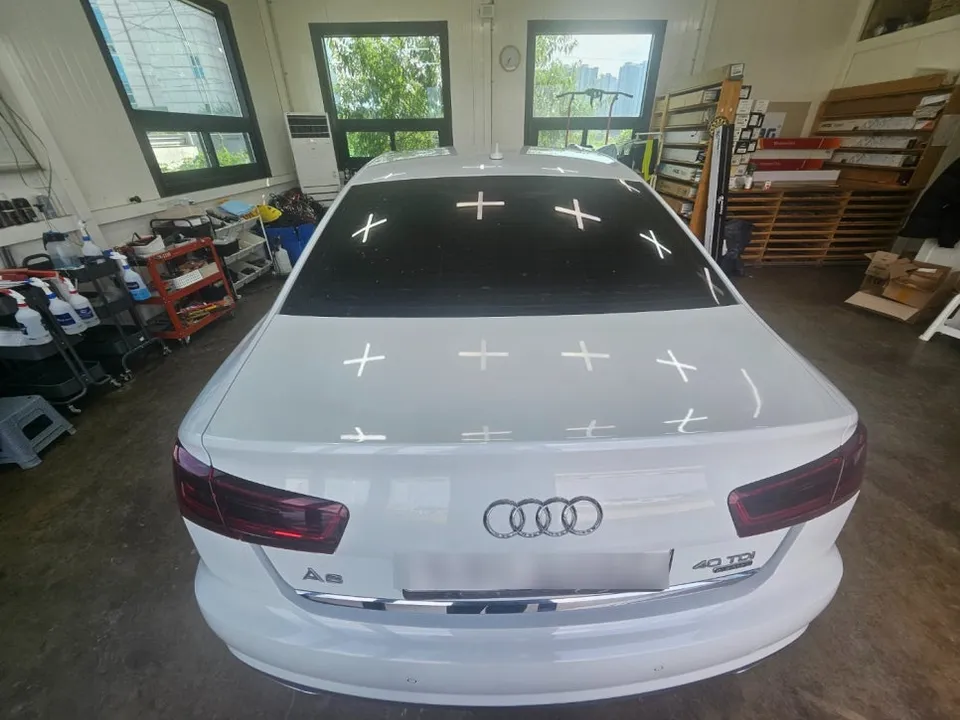 Audi A6のカーフィルム施工事例｜費用目安・仕上がり 施工写真 2-1