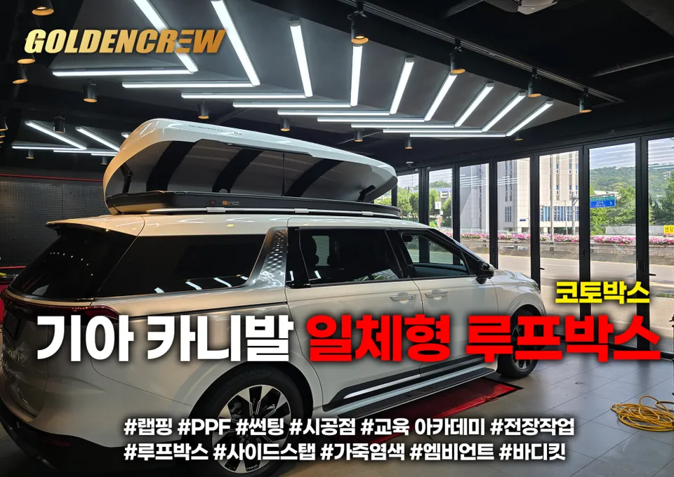 Kia Carnival KA4 ambient lighting installation result